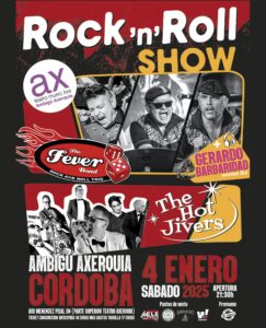 ⦿ FEVER BAND + The Hot Jivers @ Sala Ambigú Axerquía (Córdoba)